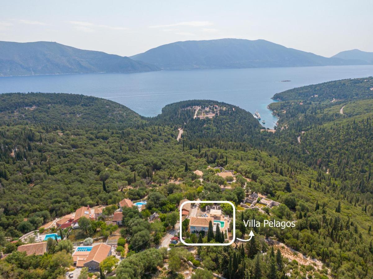 Villa Pelagos Tselendáta Kültér fotó